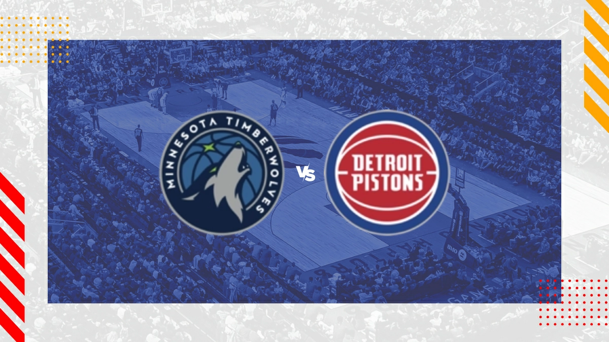 Pronóstico Minnesota Timberwolves vs Detroit Pistons