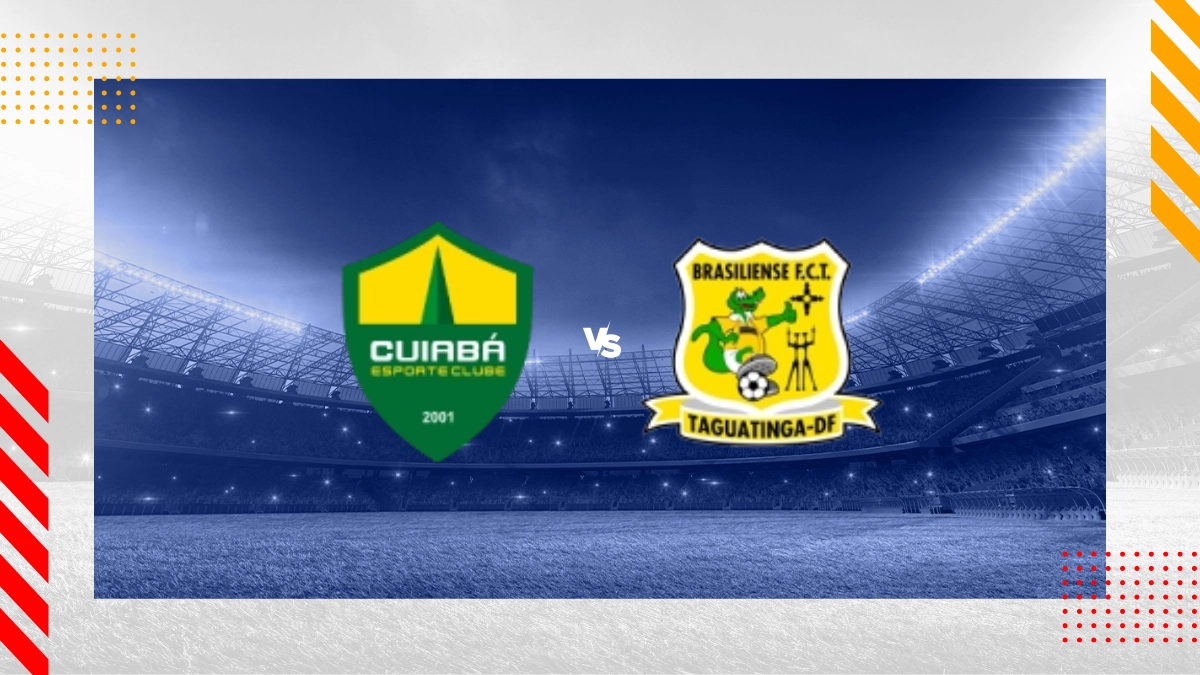 Palpite Cuiaba Esporte Clube MT vs Brasiliense