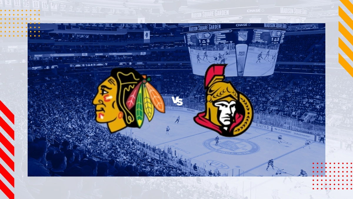 Chicago Blackhawks vs Ottawa Senators Picks