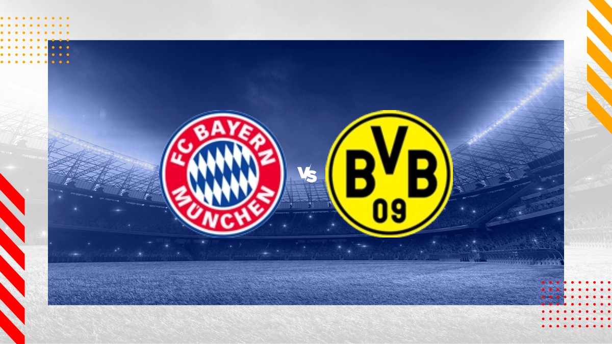 Palpite Bayern Munique vs Borussia Dortmund
