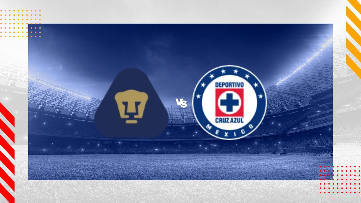 Pronóstico Pumas UNAM vs Cruz Azul