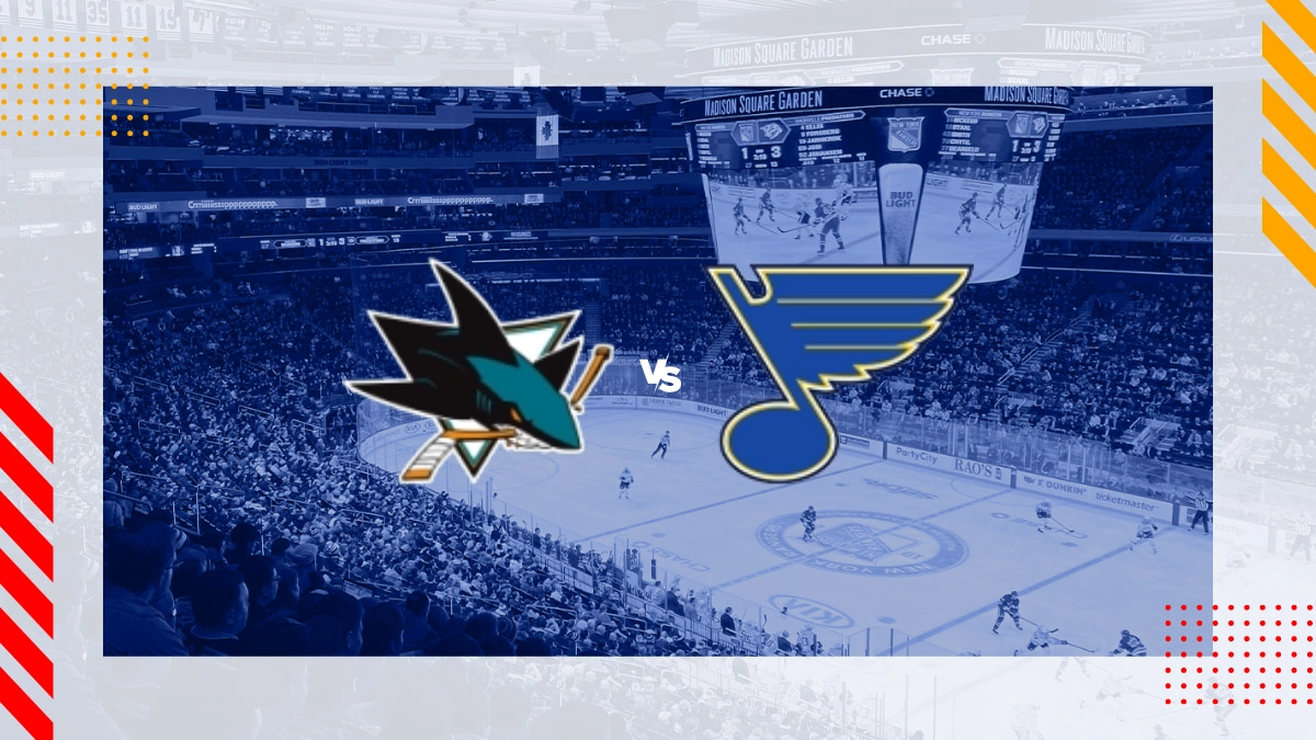 San Jose Sharks vs St. Louis Blues Picks