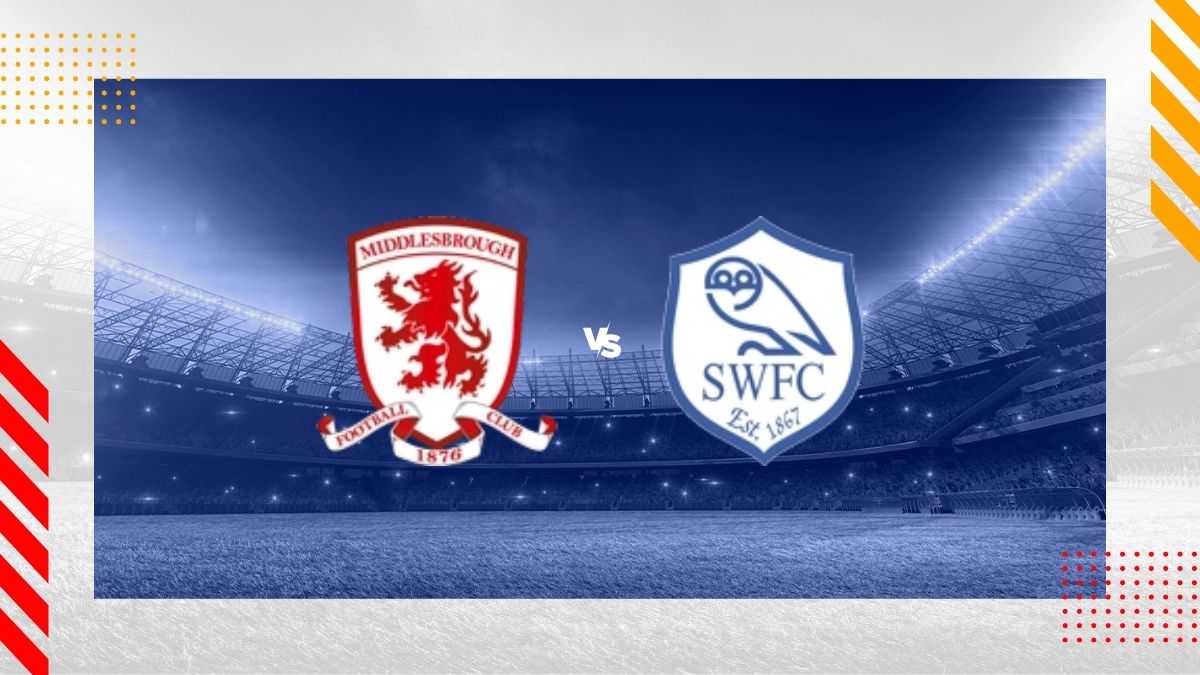 Middlesbrough vs Sheffield Wednesday Prediction