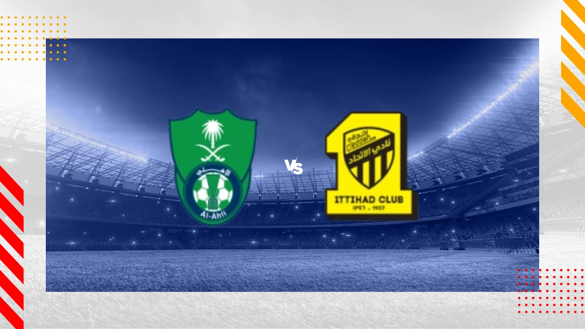 Pronóstico Al Ahli vs Al-Ittihad Jeddah