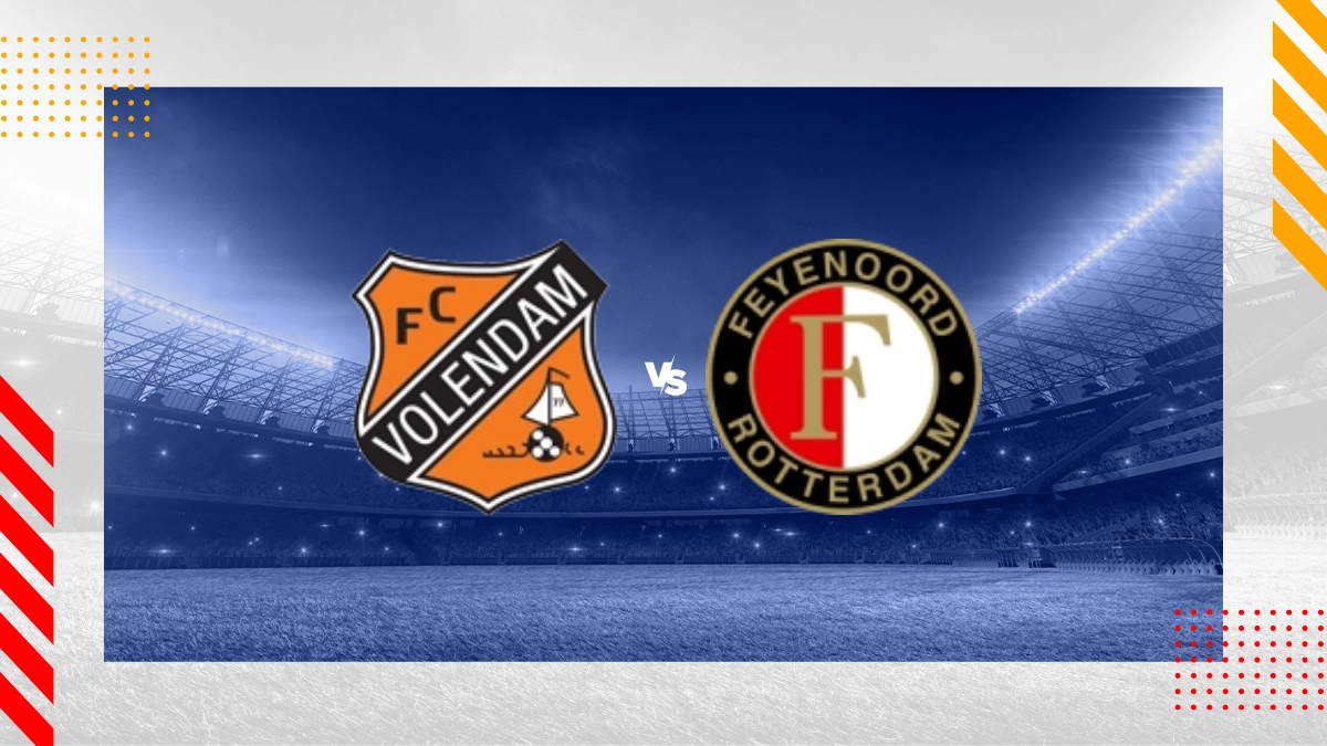 Pronostic Volendam vs Feyenoord