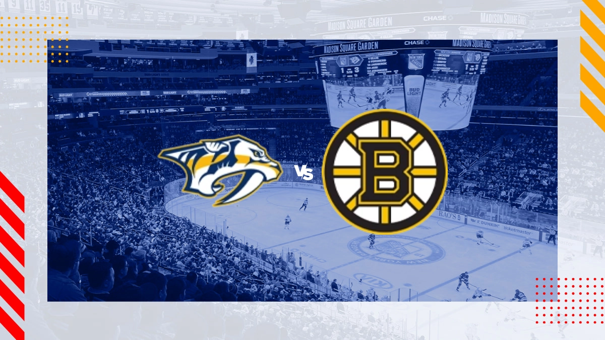 Pronóstico Nashville Predators vs Boston Bruins