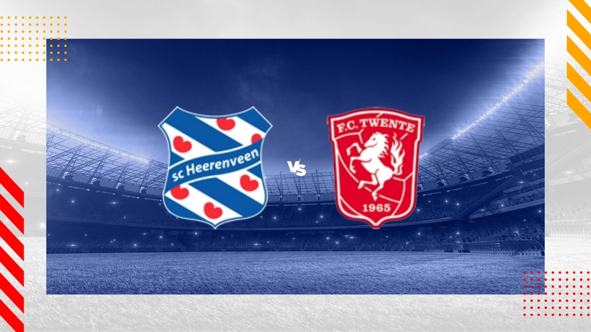 Pronostic Heerenveen vs Twente