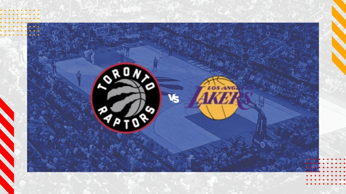 Toronto Raptors vs Los Angeles Lakers Prediction