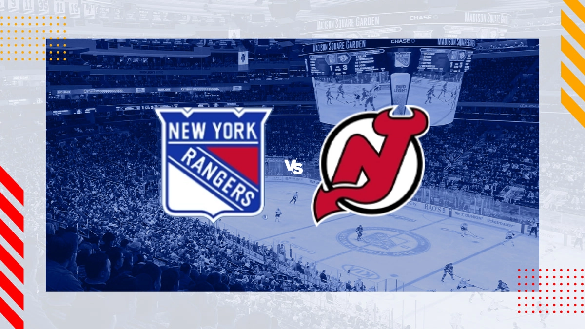 Pronóstico New York Rangers vs New Jersey Devils