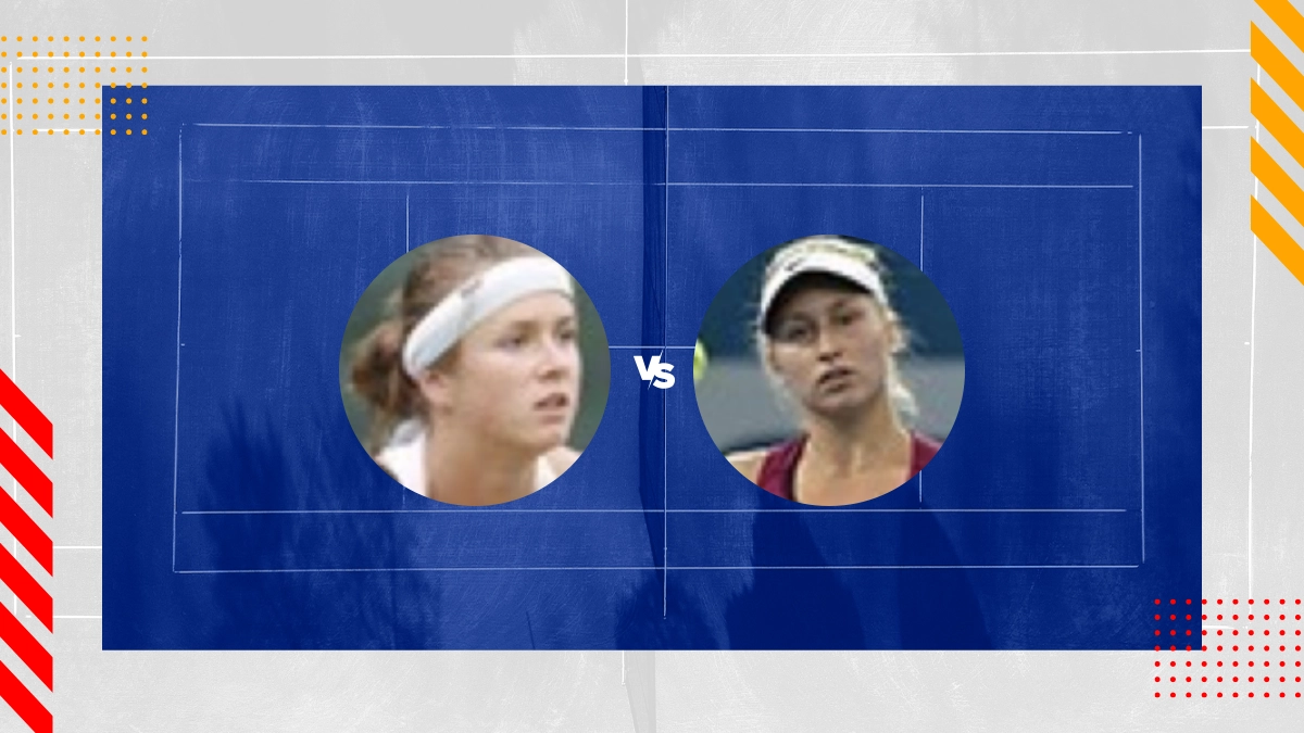 Elina Svitolina vs Daria Gavrilova Prediction