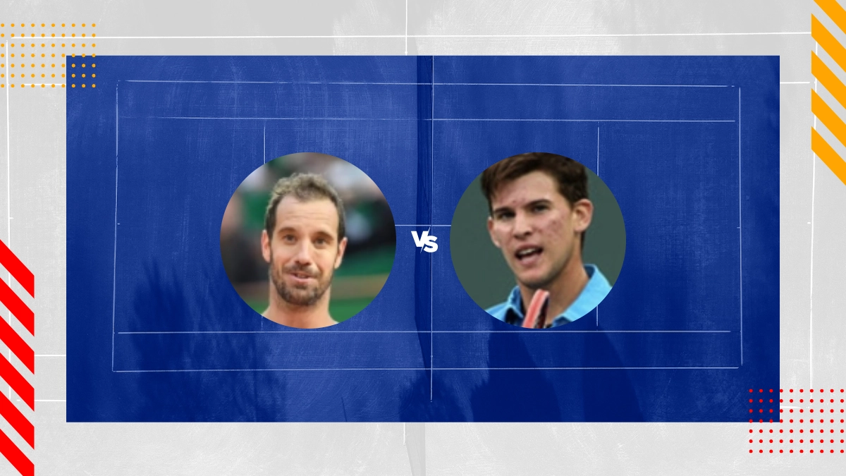 Pronostico Richard Gasquet vs Dominic Thiem