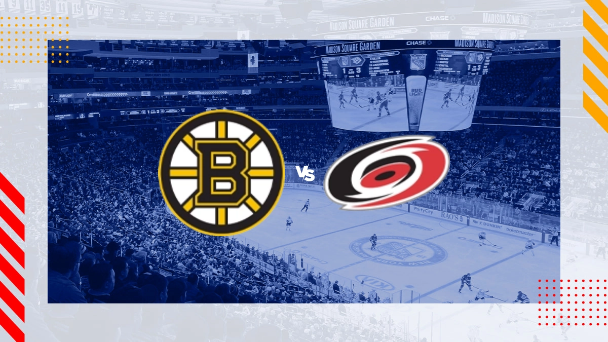 Boston Bruins vs Carolina Hurricanes Picks