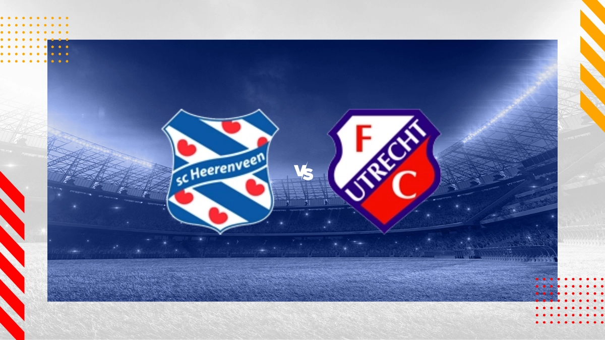 Voorspelling SC Heerenveen vs FC Utrecht