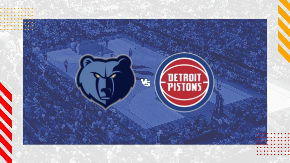 Pronóstico Memphis Grizzlies vs Detroit Pistons