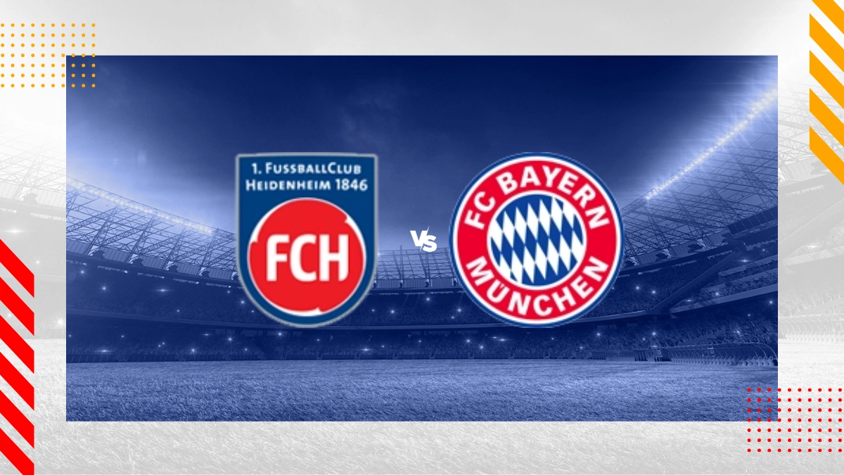 Pronostico 1. FC Heidenheim 1846 vs Bayern Monaco