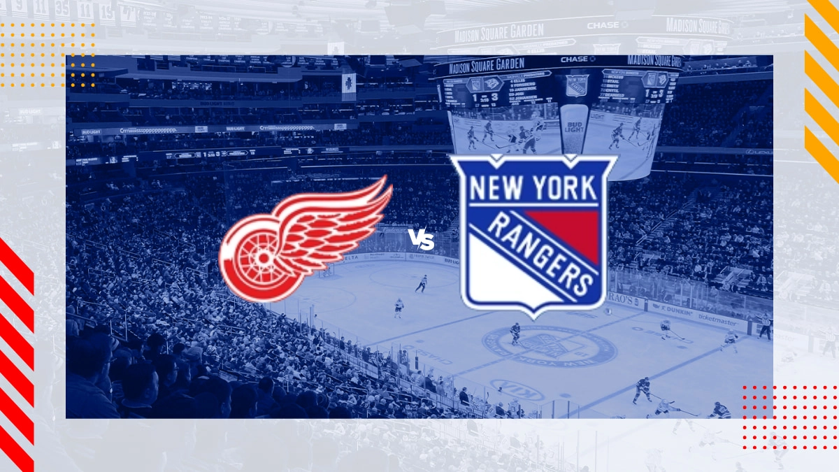 Pronóstico Detroit Red Wings vs New York Rangers