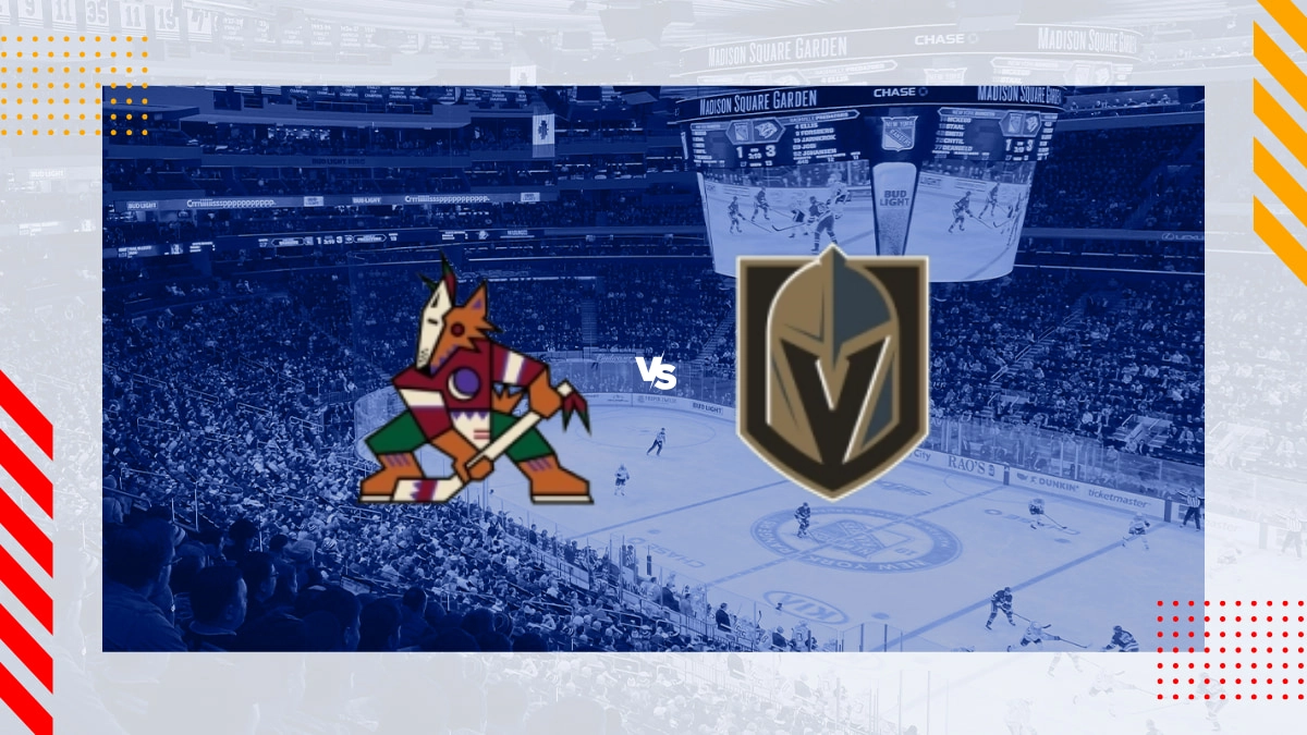 Pronóstico Arizona Coyotes vs Vegas Golden Knights