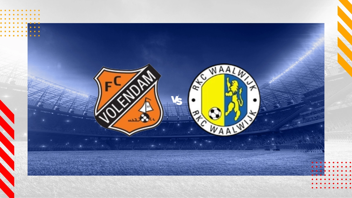 Voorspelling FC Volendam vs RKC Waalwijk