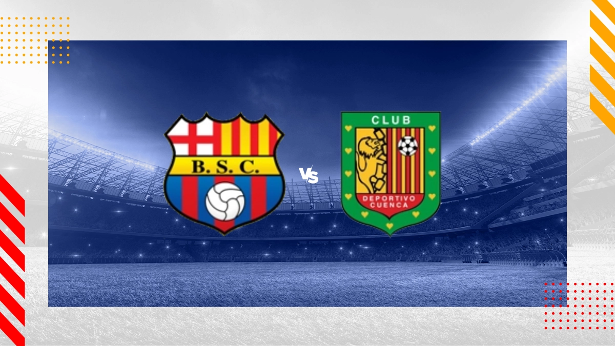 Pronóstico Barcelona SC vs Deportivo Cuenca