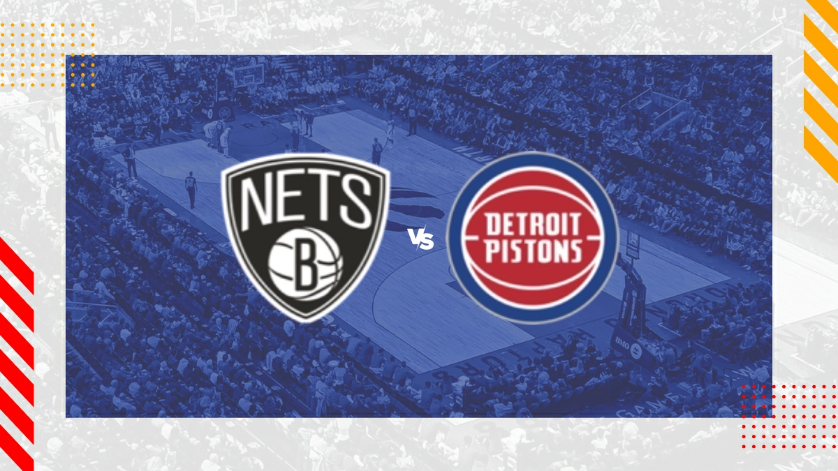 Palpite Brooklyn Nets vs Detroit Pistons