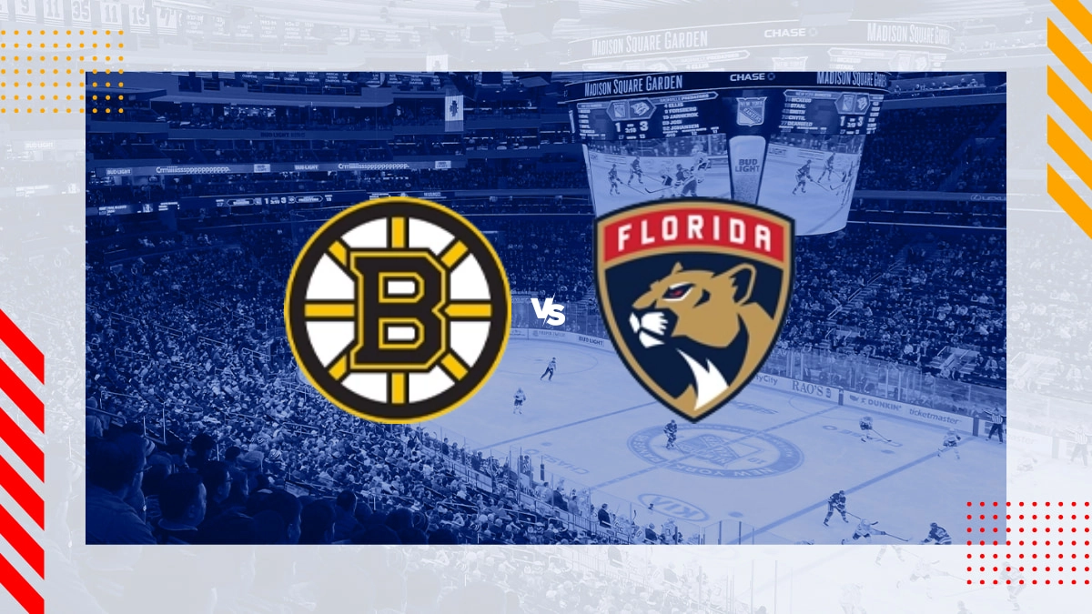 Pronóstico Boston Bruins vs Florida Panthers