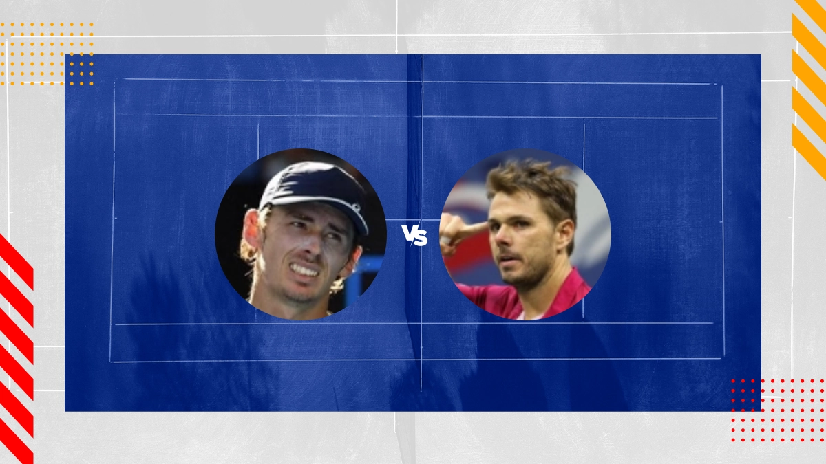 Pronóstico Alex De Minaur vs Stan Wawrinka