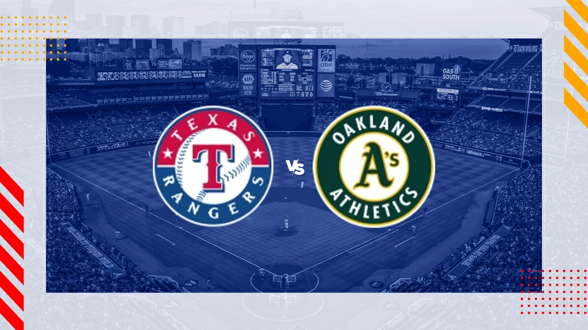 Pronóstico Texas Rangers vs Oakland Athletics