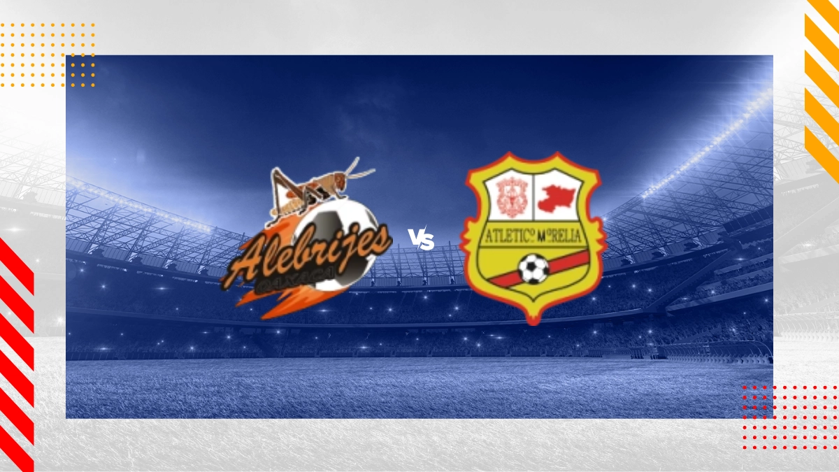 Pronóstico Alebrijes De Oaxaca FC vs Atletico Morelia