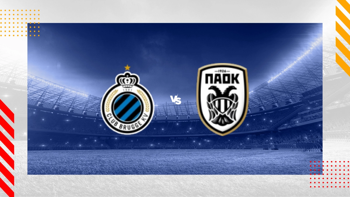 Prognóstico Club Brugge KV vs PAOK Salónica
