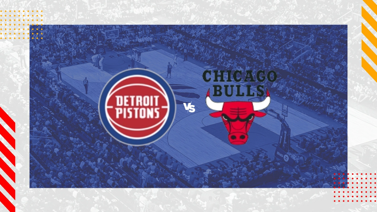 Palpite Detroit Pistons vs Chicago Bulls
