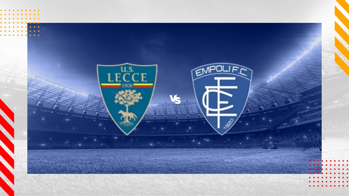 Pronostic Lecce vs Empoli