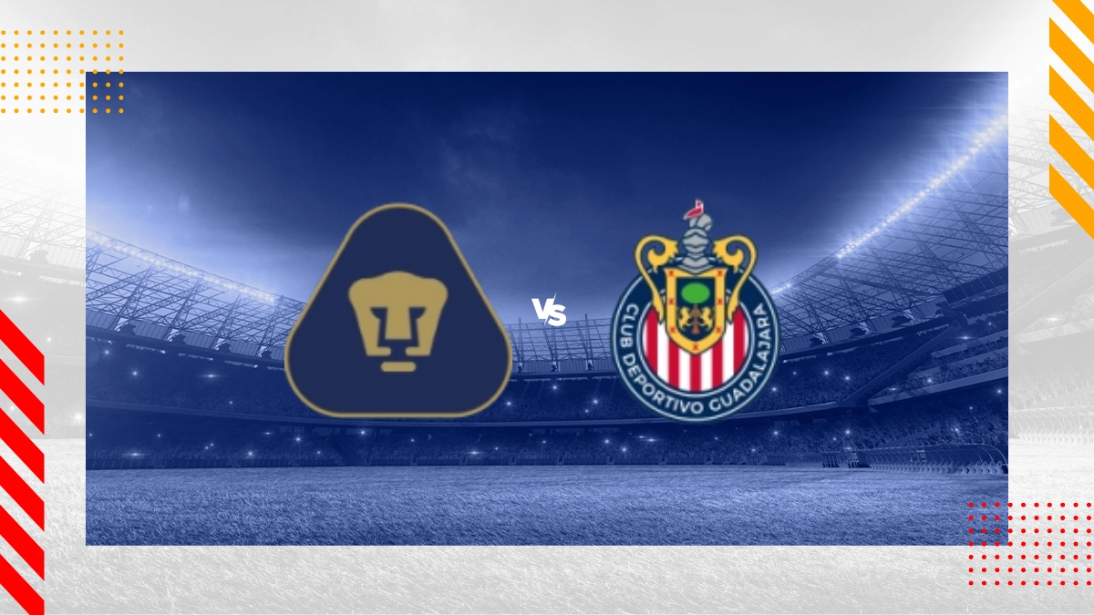 Pronóstico UNAM vs Chivas Guadalajara