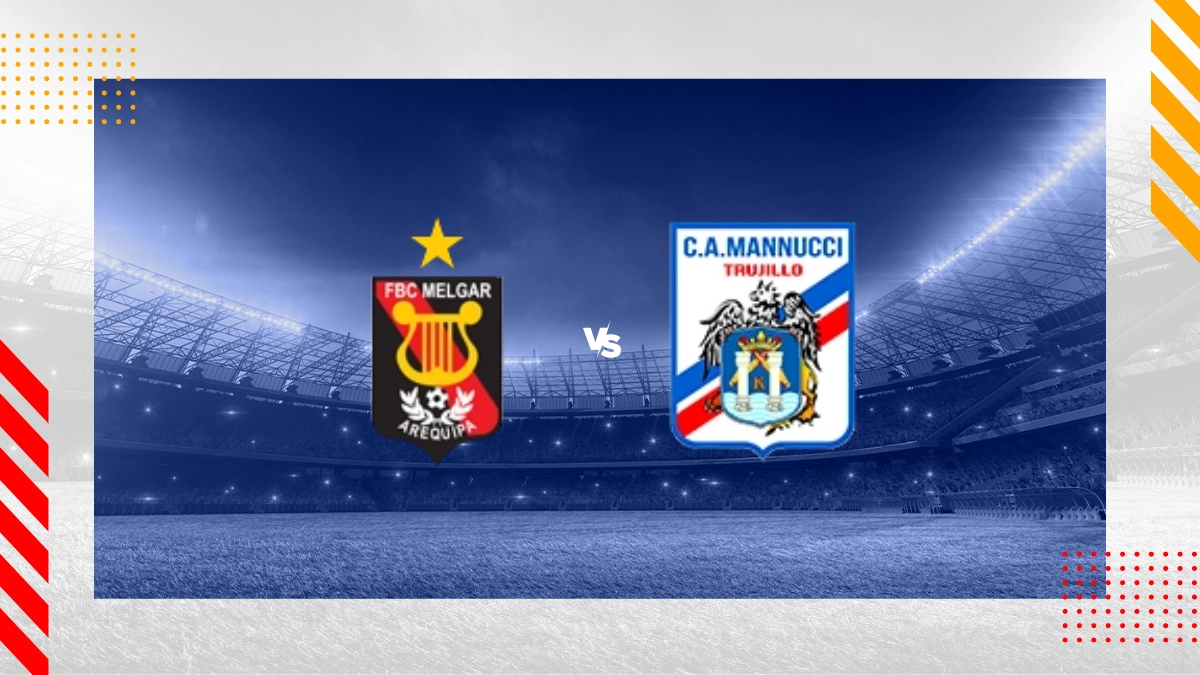 Pronóstico Melgar vs Carlos Mannucci