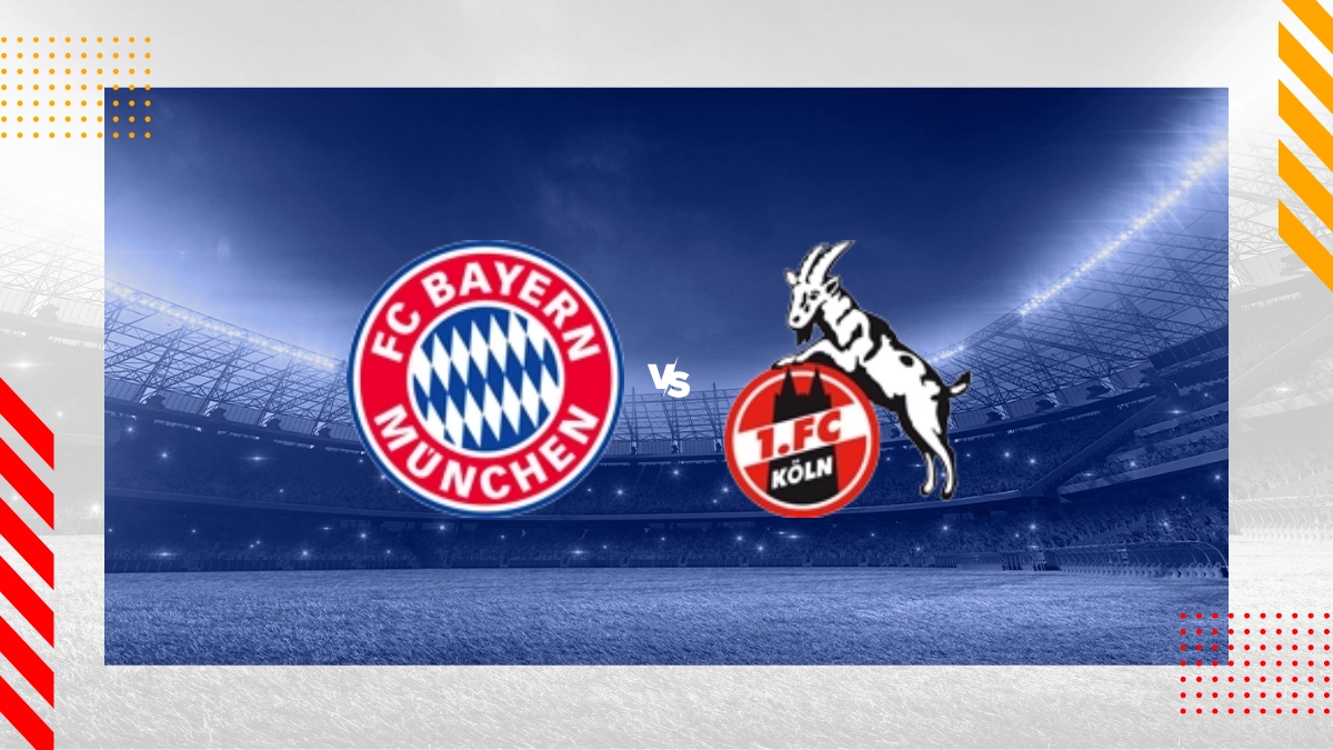 Pronóstico Bayern vs 1. FC Colonia