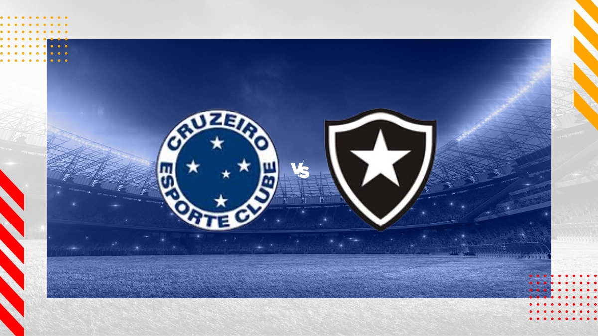 Palpite Cruzeiro vs Botafogo FR RJ