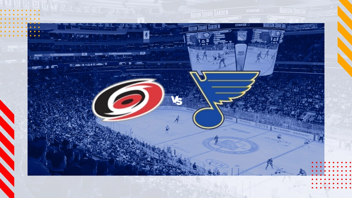 Carolina Hurricanes vs St. Louis Blues Picks