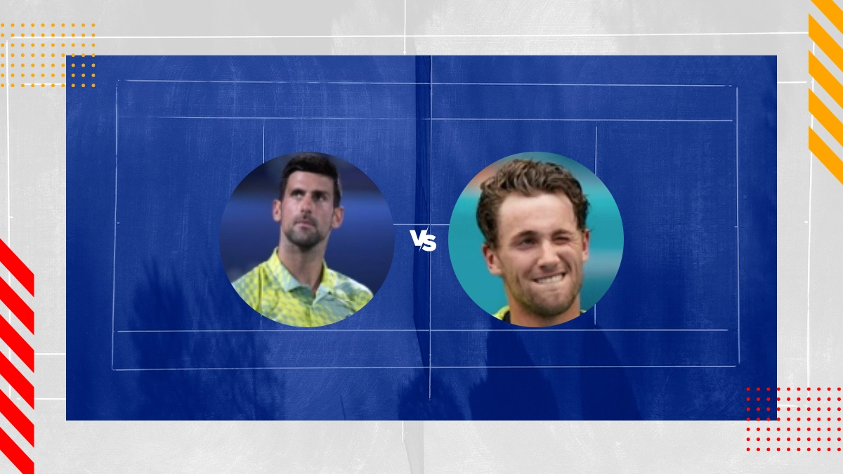 Pronostic Novak Djokovic vs Casper Ruud