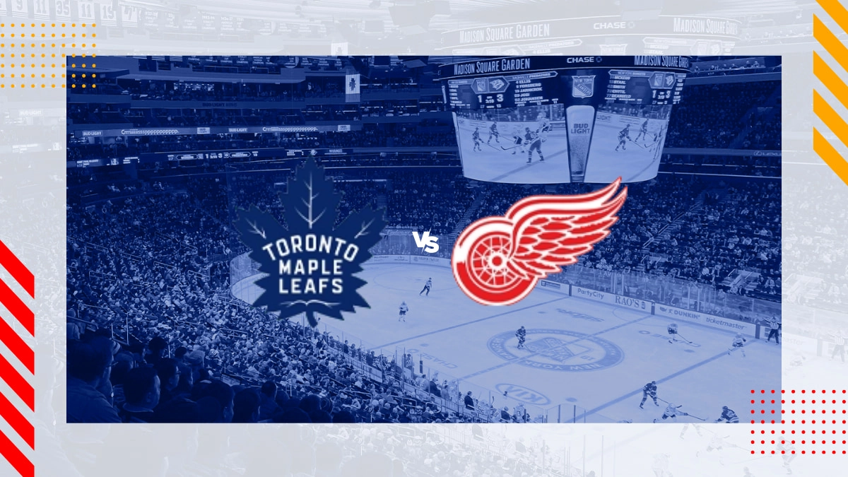 Pronóstico Toronto Maple Leafs vs Detroit Red Wings