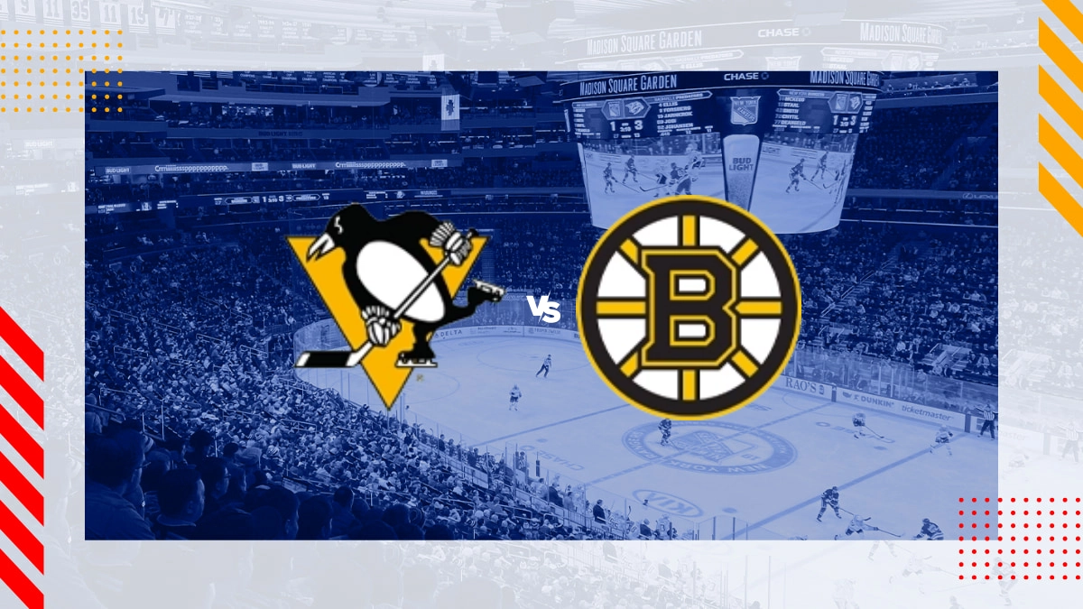 Pronóstico Pittsburgh Penguins vs Boston Bruins