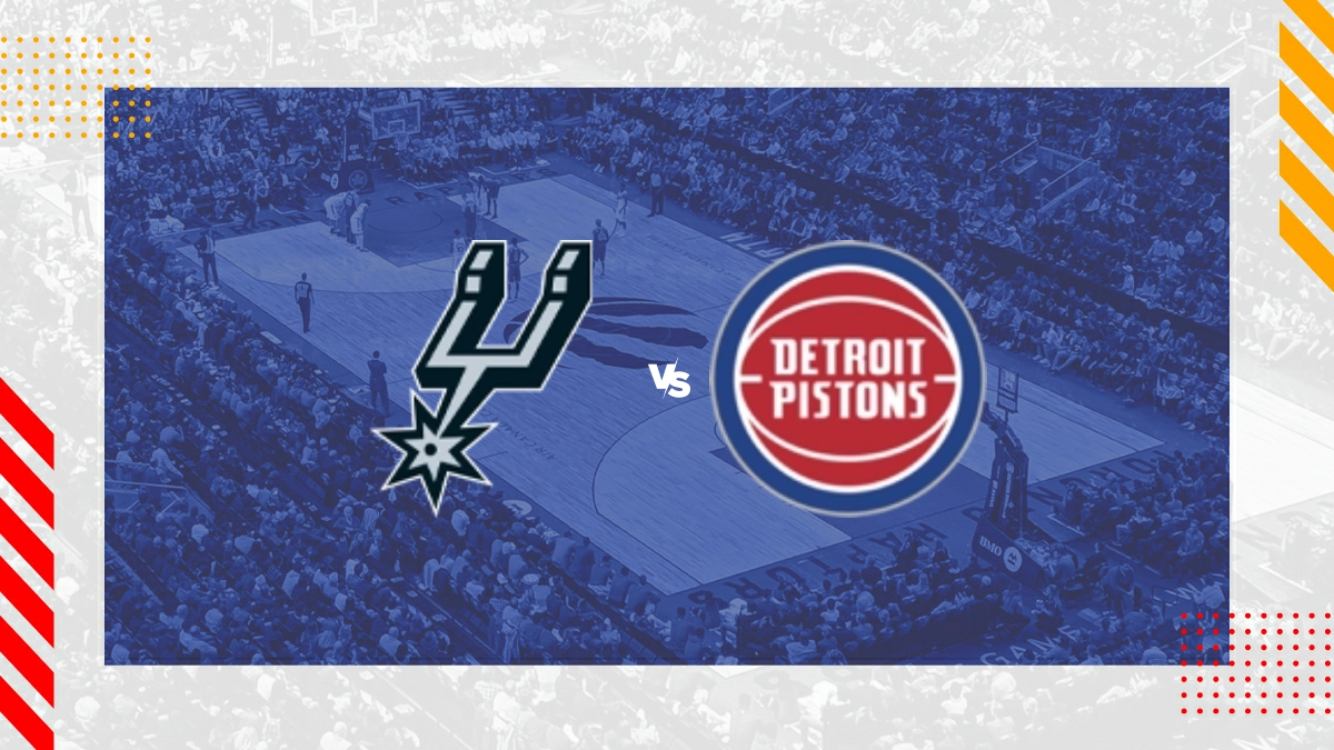 Pronóstico San Antonio Spurs vs Detroit Pistons