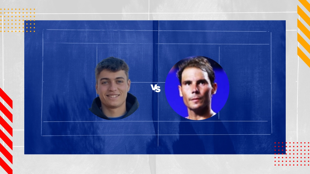 Pronostic Flavio Cobolli vs Rafael Nadal
