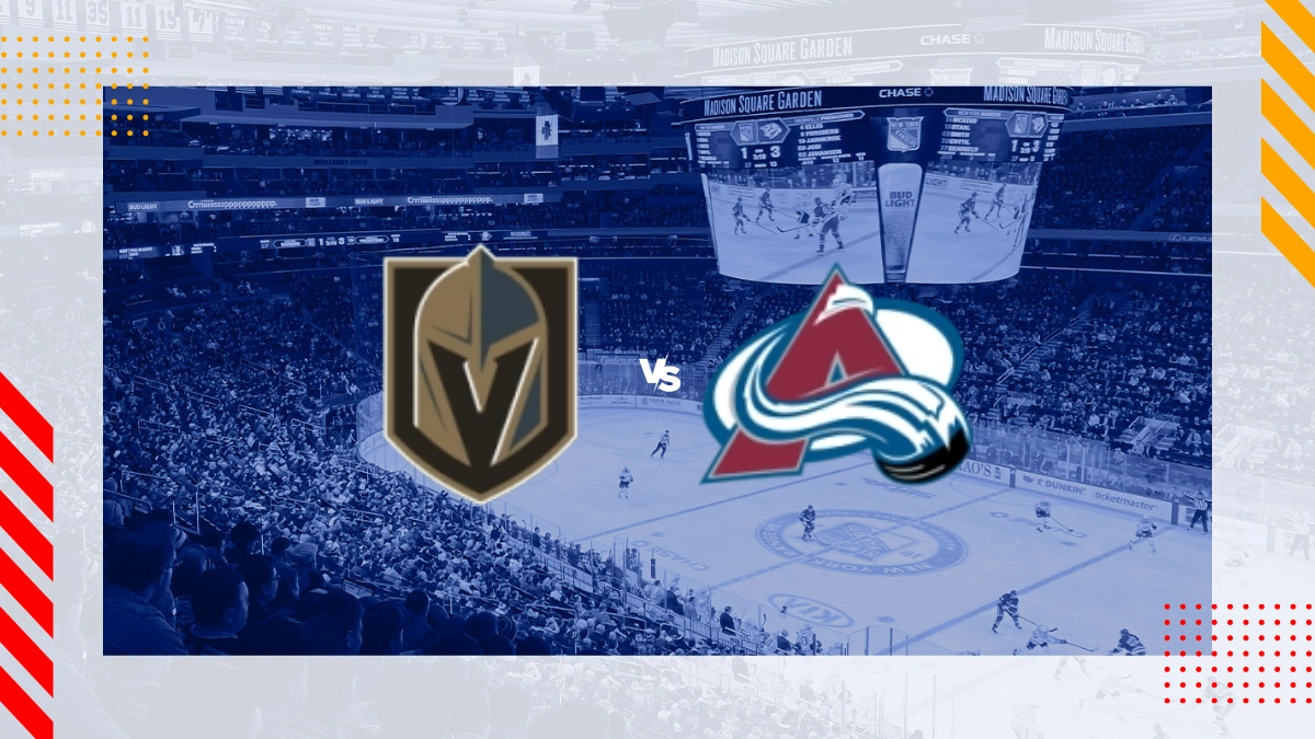 Pronóstico Vegas Golden Knights vs Colorado Avalanche