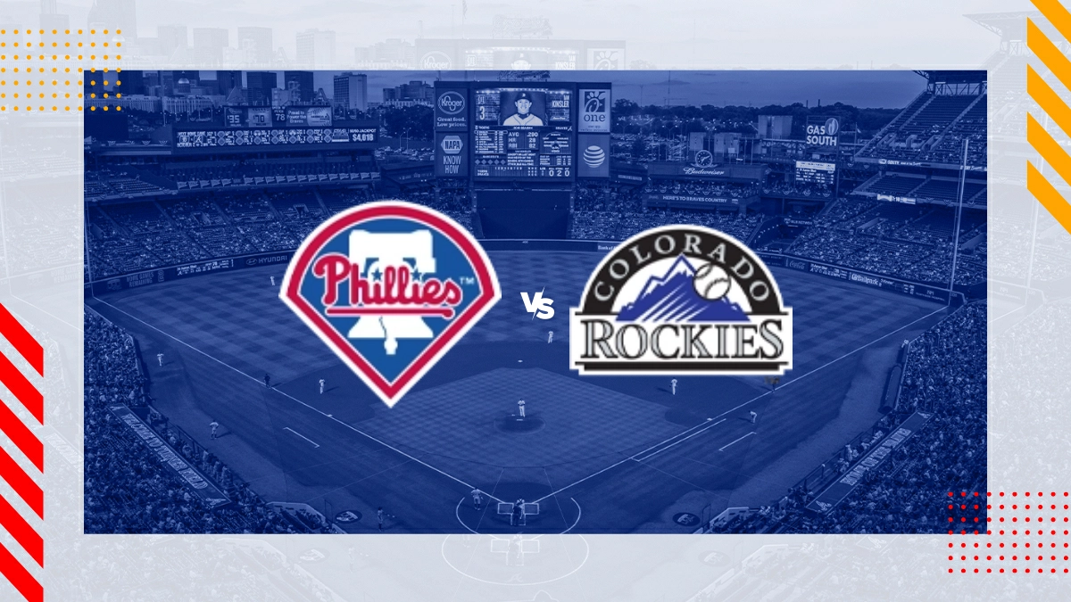 Pronóstico Philadelphia Phillies vs Colorado Rockies