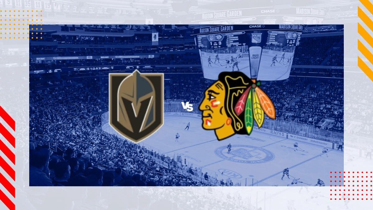 Pronóstico Vegas Golden Knights vs Chicago Blackhawks