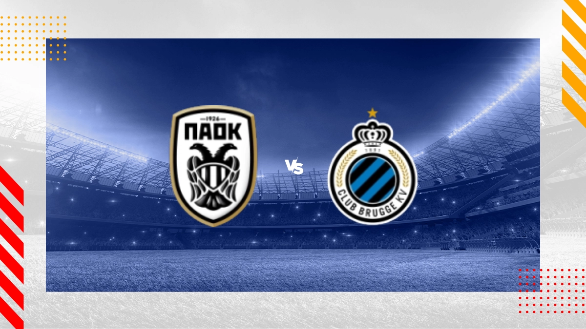 Voorspelling PAOK Thessaloniki vs Club Brugge