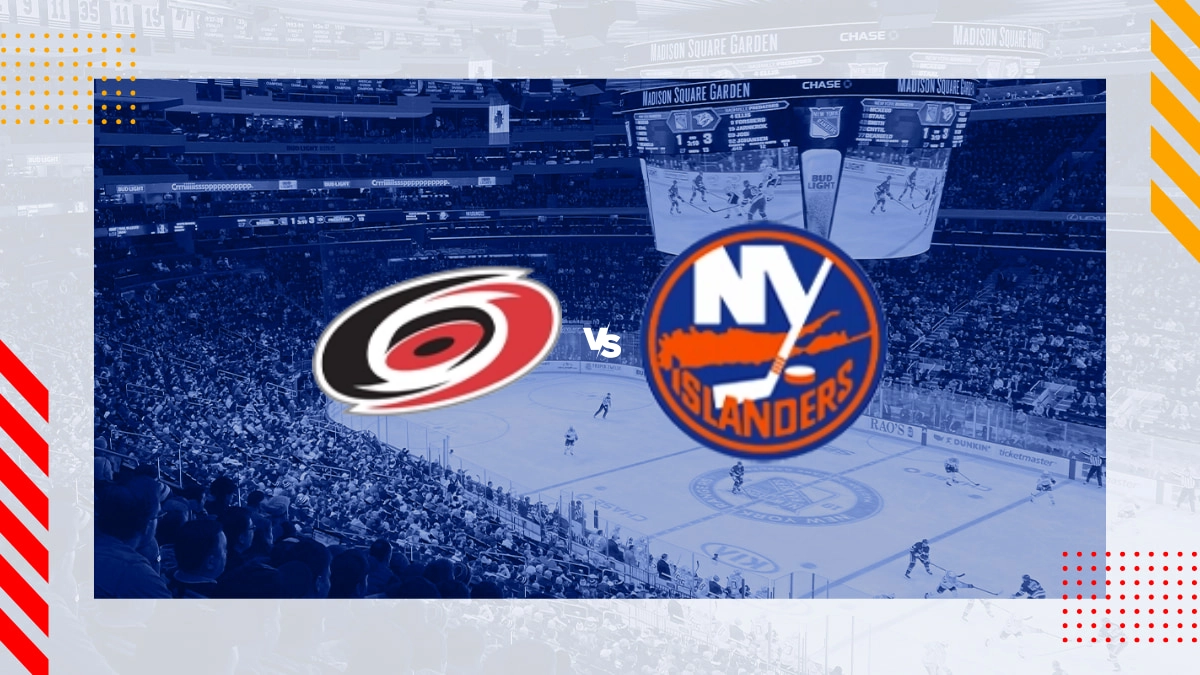 Pronóstico Carolina Hurricanes vs New York Islanders