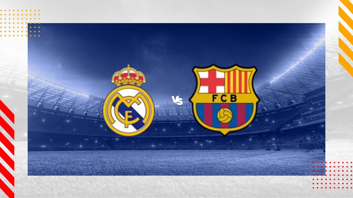 Prognóstico Real Madrid vs Barcelona