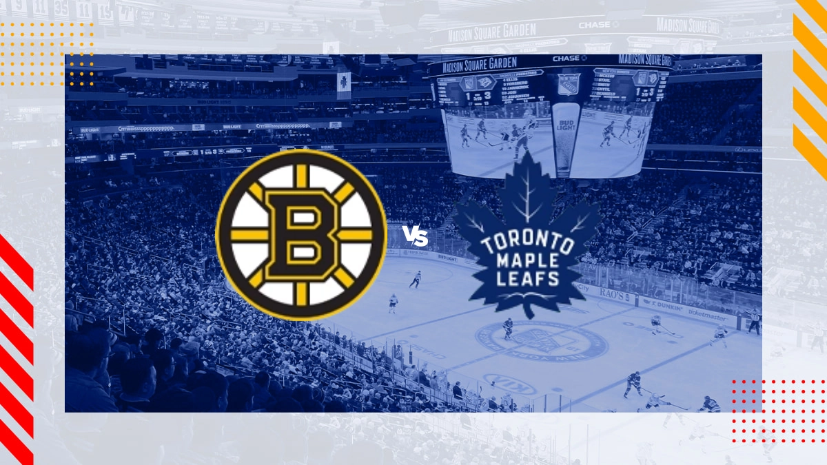 Pronóstico Boston Bruins vs Toronto Maple Leafs