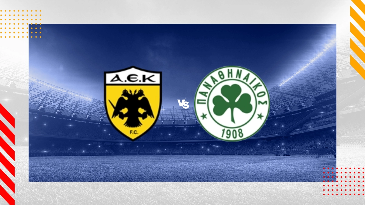 Pronostic AEK Athènes vs Panathinaïkos