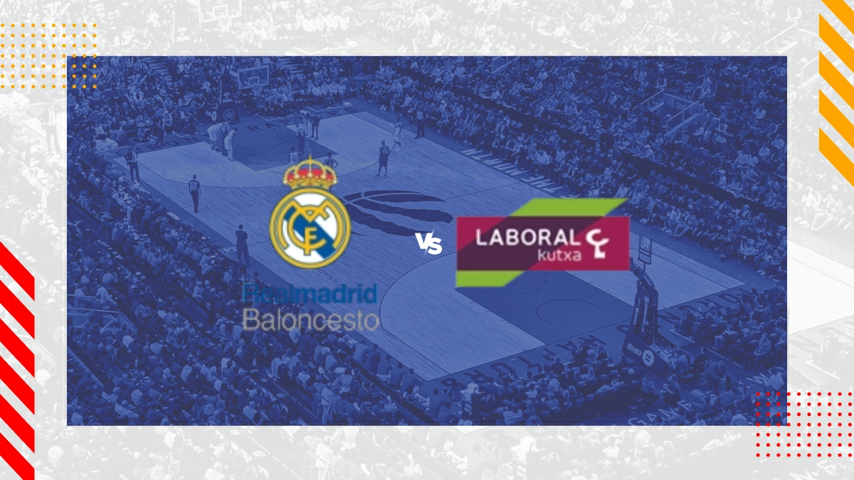 Pronostic Real Madrid vs Laboral Kutxa Baskonia